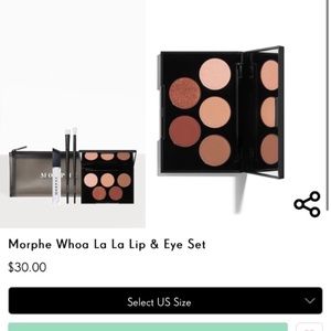New Morphe Makeup Whoa La La Lip & Eye Set